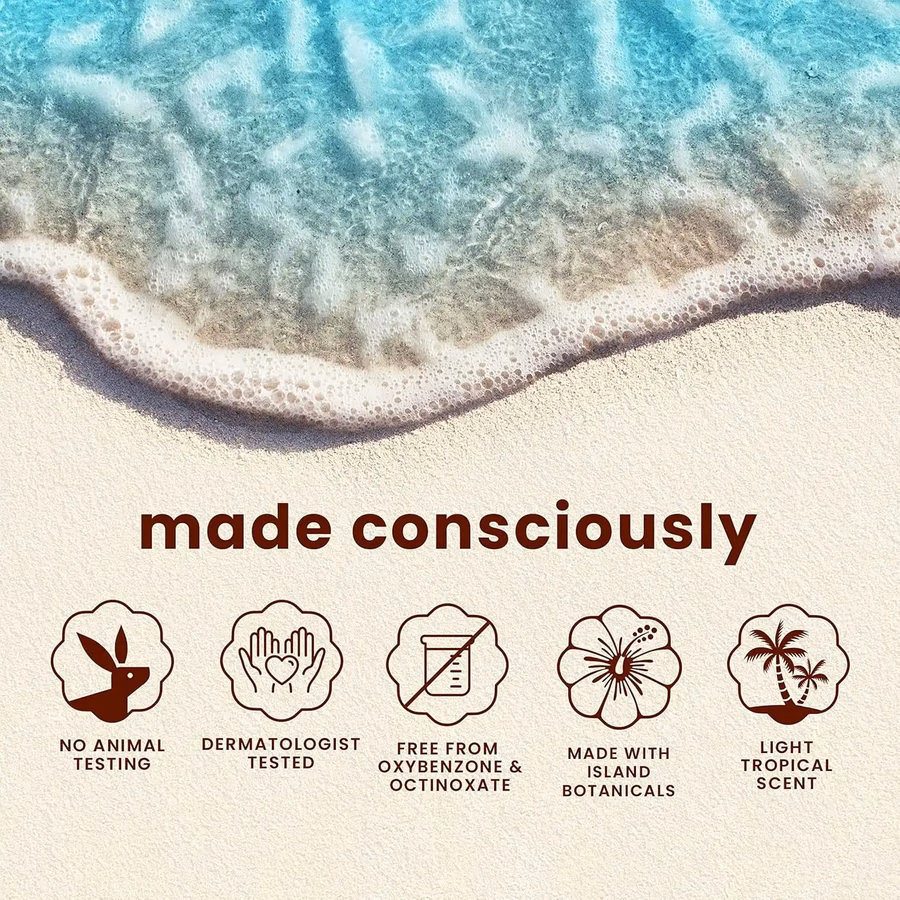 Hawaiian Tropic Skin Nourishing Milk Mineral Sunscreen Lotion SPF 50, 3.4oz | Travel Size Sunscreen Zinc Oxide, Sun Milk, Mineral Sunblock SPF 50, Oxybenzone-Free, 3.4oz (Pack of 2)