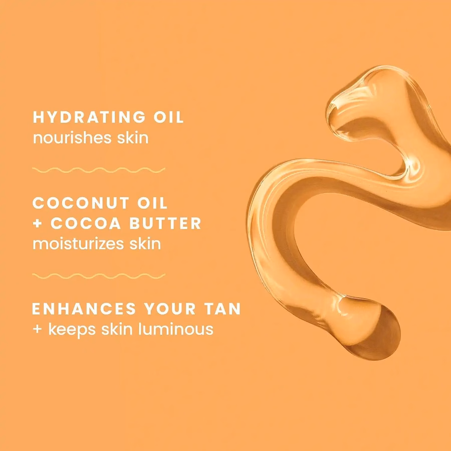 Hawaiian Tropic Dark Tanning Oil, 8 Fl Oz | Moisturizing Body Oil with Cocoa Butter, Tan Enhancer, 8 Fl Oz each Twin Pack (Pack of 6)